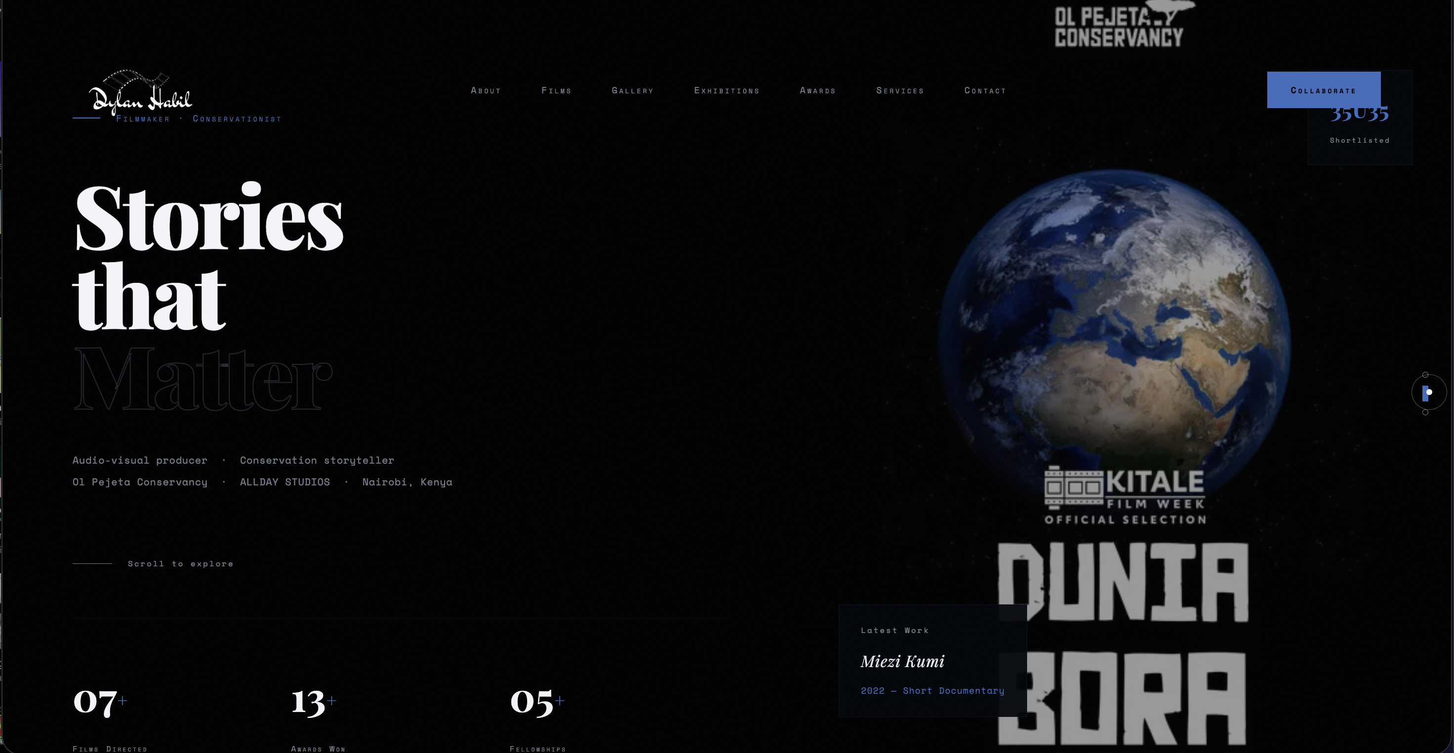 Dylan Habil homepage