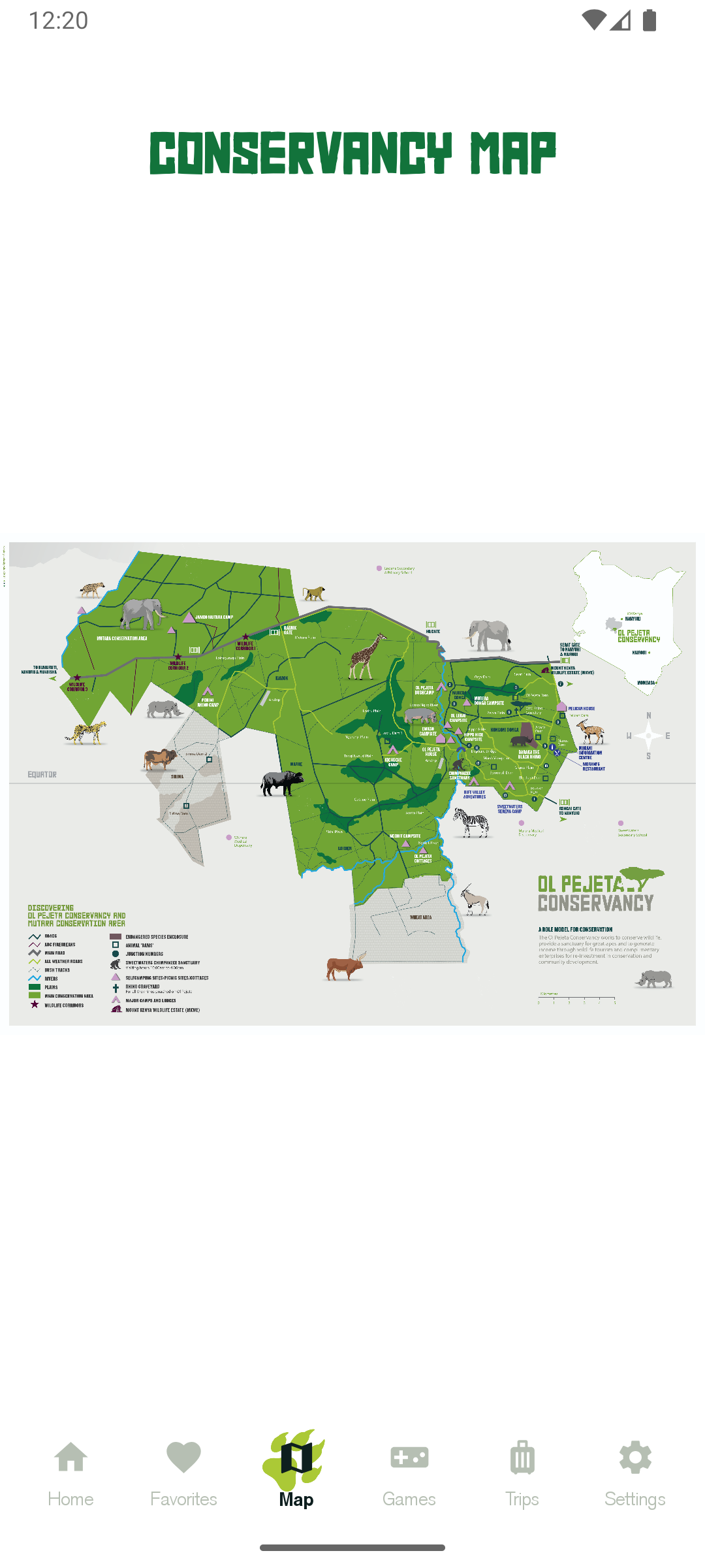 Ol Pejeta interactive map