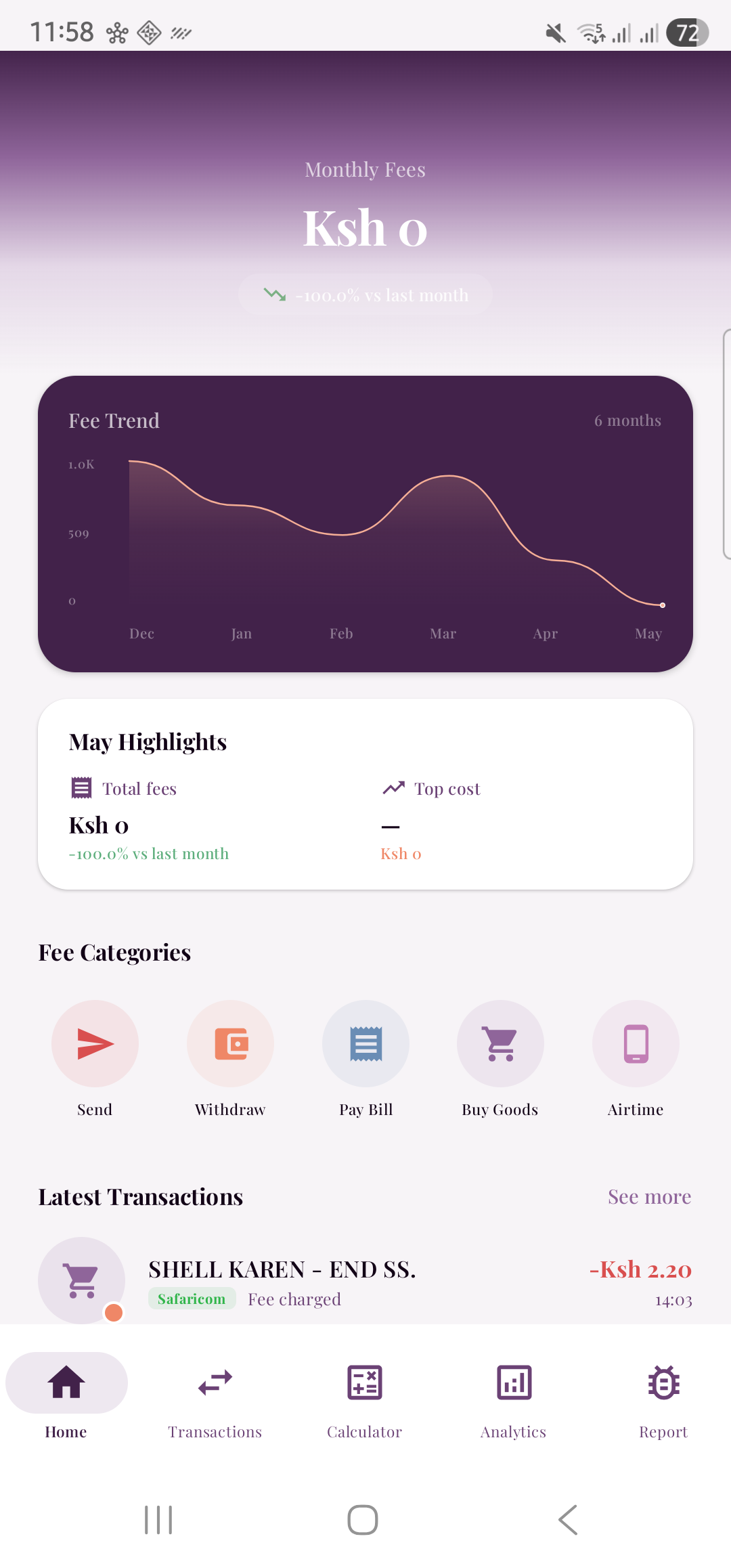 Thamani app screenshot